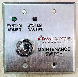Kidde Suppression Key Maintenance Switch PN. 76-600000-200